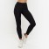 Female leggings, black color, size 48