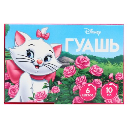 Gouache 6 flowers of 10 ml, “kitty Marie”, cats aristocrats-7