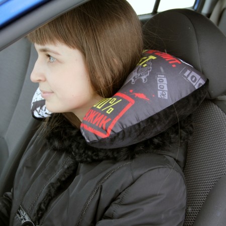 Transformer pillow "100% man"-3