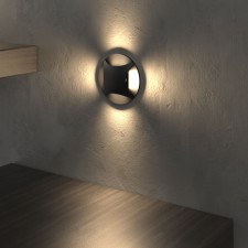 Elektrostandard, STEP 3 LED 3 W, 53X63X63 mm, IP65, black color, black