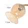 Frezi chandelier 3he27 40W gold 54x54x28 cm Bayerlux