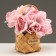 Wicker basket, d13.5 x 10.5/24.5 cm, sequoia