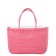 Bag Schoper Card. Kozh, Lightning Department, pink color 39x16x24cm