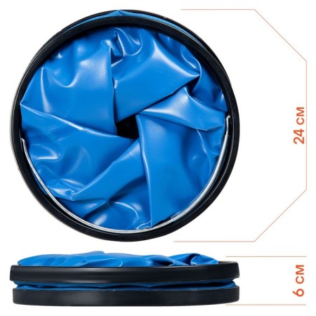 Bucket-transformer, compact, blue, 11 l-2