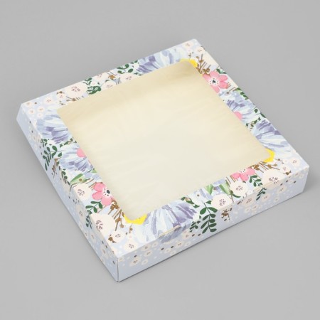 Confectionery packaging, a box with lamination "Blave", 20 x 20 x 4 cm