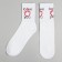 Male socks "Love You" p. 41-44 (27-29 cm), white