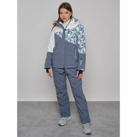 Ski suit female, size 50, white color
