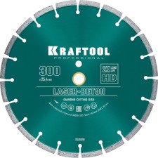 Diamond disk Kraftool 36686-300, 10 x 3.2 mm, d = 25.4 mm, 300 mm