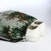 Back for shoes on the lace, green color/camouflage