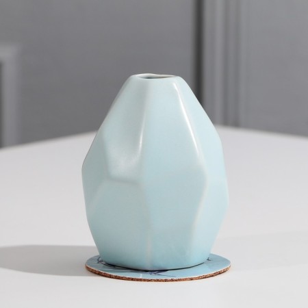 Vase for flowers and the stand "You are beauty", 9 x 7 x 7 cm.-1