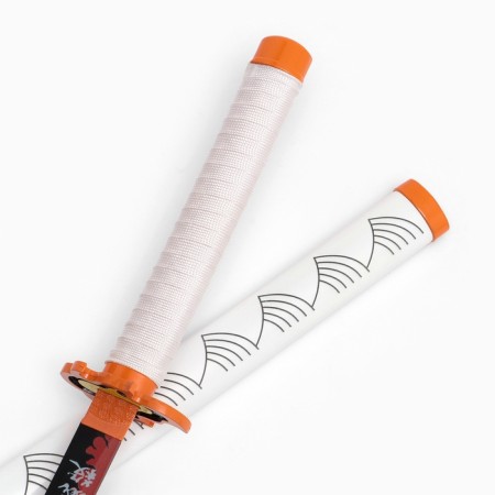 Souvenir product katan on a stand, white, 75 cm-4