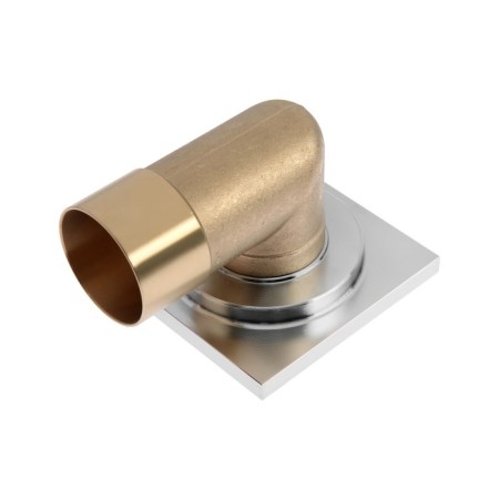 Gag Aflorn AF20610-10, D = 50 mm, horizontal, 100x100 mm, brass, chrome-1