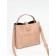 Bag Female Tout with zipper, beige color