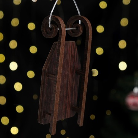 Christmas tree decoration "Sanctors No. 4", 12.5 x 6 cm-3
