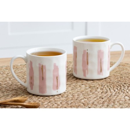 Ceramic "Noin" mug, 350 ml, white color-5