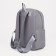 A backpack with a zipper, an outer pocket, 2 lateral pockets, a wallet, color gray color