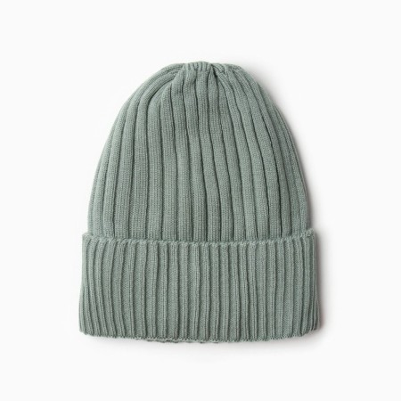 Female Winter hat, olive color, size 52-56