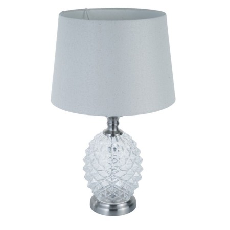 Table lamp Gerhort G32162/1T CR+CL Beg, 1x40W, E27, 49x30x30 cm, Color transparent