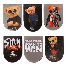 Magnetic bookmarks 6 pieces 
