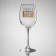 A glass for the wine “Hey, Princess, less stress”, 360 ml