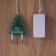 Garland “thread” 5 m with nozzles “Tree in specking”, IP20, transparent thread, 20 LED, glow of multi (RG/RB), blinking, 220 V