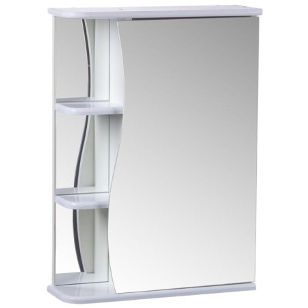 Bathroom mirror "Tura 5001", with three shelves, 50 x 15.4 x 70 cm