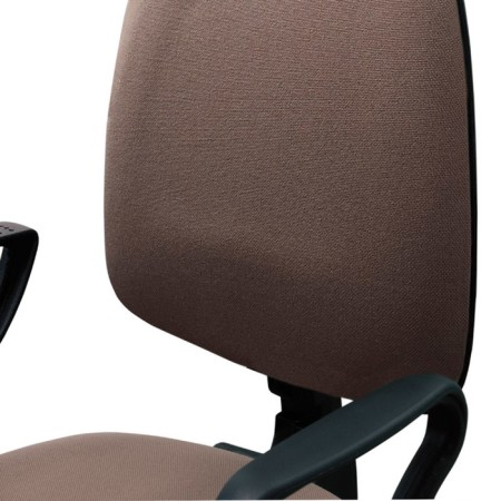 Armchair Brabix Prestige Ergo MG-311, adjustable ergonomic back, fabric, brown-5