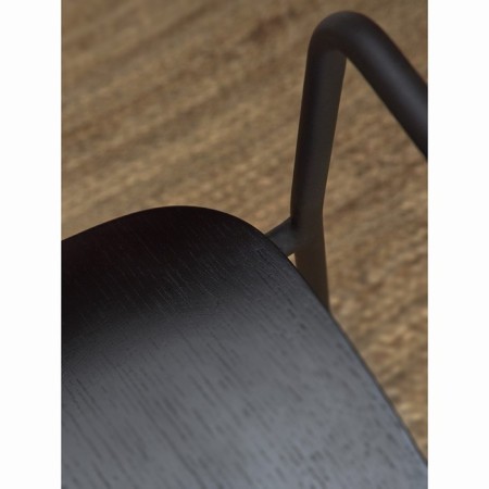 Chair with armrests TorFrid, 550 × 520 × 770 mm, black color-2