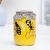 Pig a case "Bank" yellow, 9x9x15cm