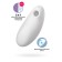 Vacuum-wave contactless stimulator of the Satiffyer Vulva Lover 2 clitoris, silicone, white color