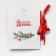 A set of rings for napkins 2 pcs. "Bow", col. red, d 5 cm, tree