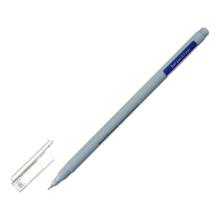 Ballic Handle Erichkrause Slim Stick "Tiramisu", needle node 0.7 mm, blue, subtle design Soft Touch, mix-3