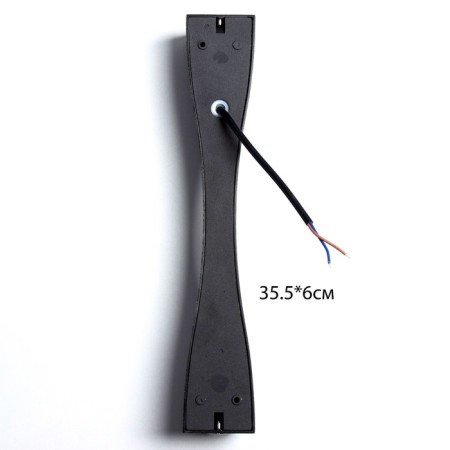 Sconces "Nuvola" LED 10W 4000K IP65 4000K black 5.8x30 cm-6