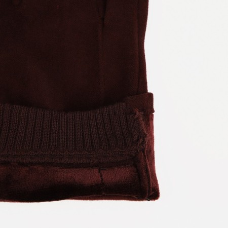 Gloves are male, dimensionless, without insulation, brown color-2