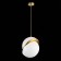 Suspension lamp ST LUCE. SL1164.323.01. Laico. 1x60 watts, E27, 30x30x35 cm, brass color