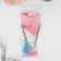 The knitting needles are circular, for knitting, with a metal cable, d = 3.5 mm, 10/40 cm