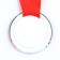 Medal on the tape for the graduation "Graduate of primary school", D = 7.3 cm.