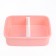 Lunch-box, 980 ml, with a spoon, 18 x 13.5 x 6 cm, mix