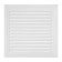 Ventilation grate Zein Lux RM3030, 300 x 300 mm, with a grid, metal, white