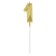 Candle in the cake on the skewer "Almaz", the number "1", gold, 4.5 cm