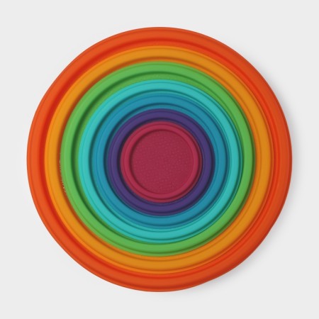 Set of bowls "Rainbow", 7 pcs, color mix-4