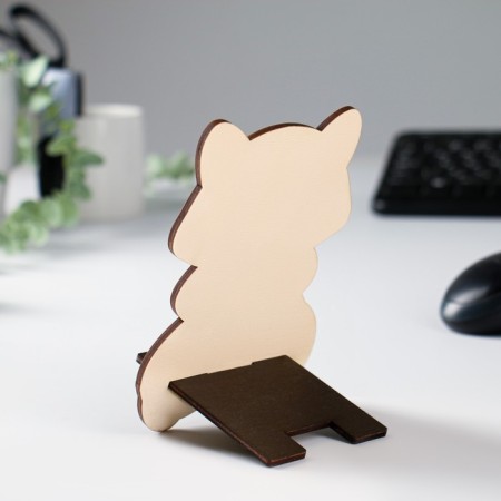 Top for the phone "Raccoon", lamination, 14.2x9.6 cm-2