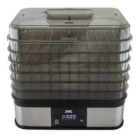 Drywall for vegetables and fruits JVC JK-FD750, 245 W, 6 levels, silver-hourly-5