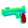 Pixel gun, light and sound effects, mix