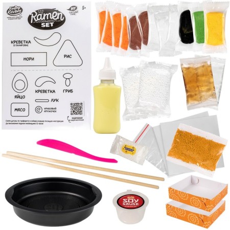 Set for creating toy food "Funny Kitchen. Ramen Set "-2