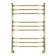 Water towel Domoterm "Laura", P9, 9 crossbars, 500 x 700 mm, bronze