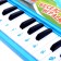 Musical piano "Funny cars", sound, blue color