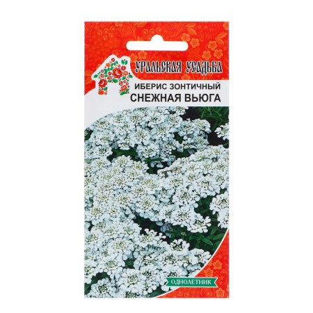 Flower seeds Iberis Umbrella "Snow Blizzard", 0, 2 g,