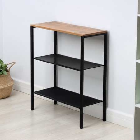 Toronto 23 rack, 67 × 30 × 81.5 cm, black color-1