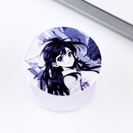 Popskota "anime" girl, 4 × 4 cm-4